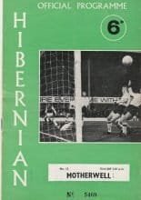 Hibernian v Motherwell  29-Nov-1969