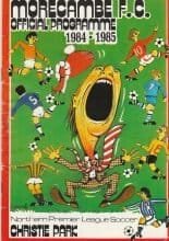 Morecambe v Oswestry Town  13-Nov-1984