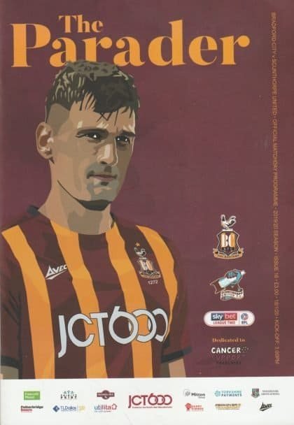 Bradford City v Scunthorpe United 18-Jan-2020