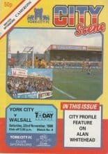 York City v Walsall  22-Nov-1986