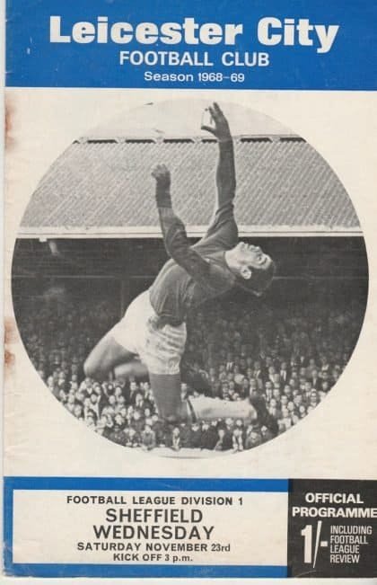 Leicester City v Sheffield Wednesday 23-Nov-1968