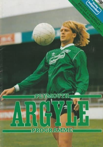Plymouth Argyle v Barnsley 06-Feb-1988