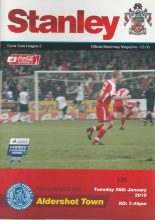 Accrington Stanley v Aldershot Town  26-Jan-2010
