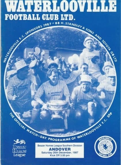 Waterlooville v Andover 26-Dec-1987