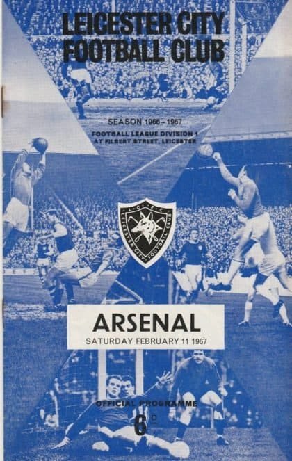 Leicester City v Arsenal 11-Feb-1967