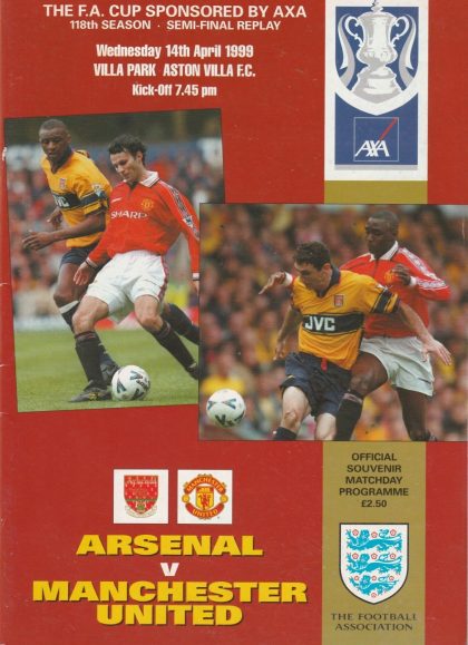 Arsenal v Manchester United 14-Apr-1999