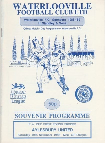 Waterlooville v Aylesbury United  19-Nov-1988