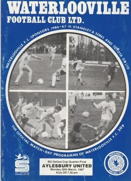 Waterlooville v Aylesbury United 30-Mar-1987
