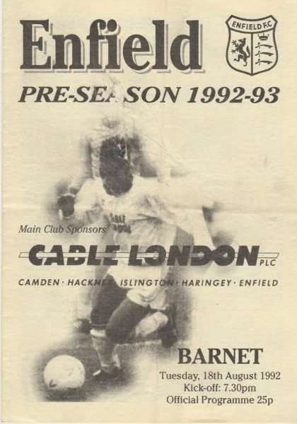 Enfield v Barnet  18-Aug-1992