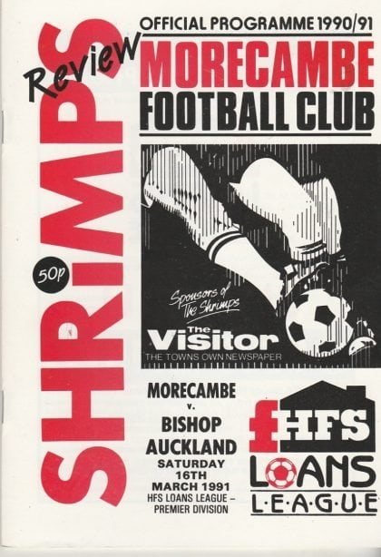 Morecambe v Bishop Auckland  16-Mar-1991