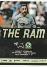Derby County v Blackburn Rovers  18-Sep-2018