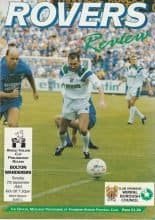 Tranmere Rovers v Bolton Wanderers 07-Sep-1993