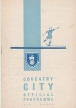 Coventry City v Bournemouth & Boscombe Athletic 16-Apr-1963