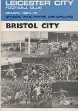 Leicester City v Bristol City 10-Sep-1969