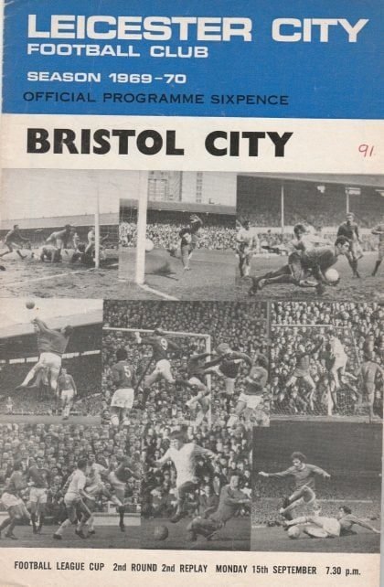 Leicester City v Bristol City 15-Sep-1969
