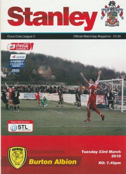 Accrington Stanley v Burton Albion  23-Mar-2010