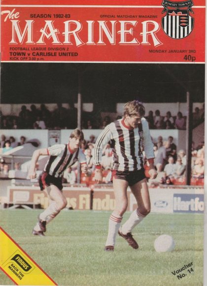 Grimsby Town v Carlisle United 03-Jan-1983