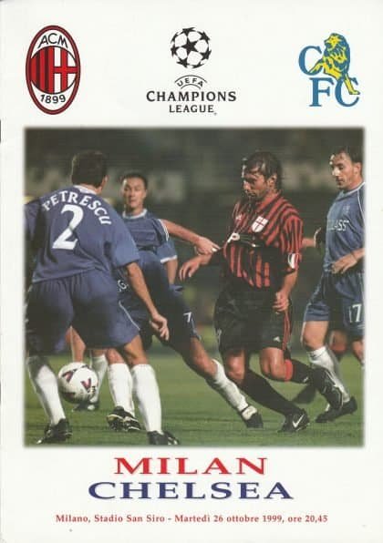 AC Milan v Chelsea   26-Oct-1999