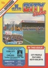 York City v Chelsea 23-Sep-1986