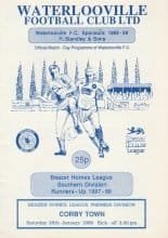 Waterlooville v Corby Town 28-Jan-1989