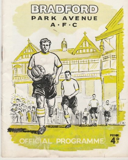 Bradford Park Avenue v Crystal Palace  11-Mar-1961