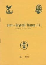 Jerv v Crystal Palace  28-Jul-1979