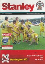 Accrington Stanley v Darlington   11-Sep-2009