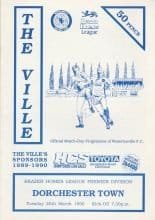 Waterlooville v Dorchester Town 20-Mar-1990