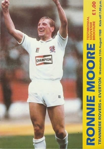 Tranmere Rovers v Everton 17-Aug-1988