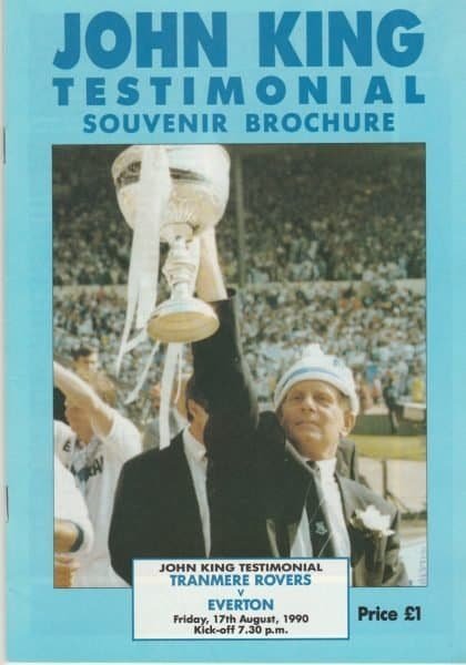 Tranmere Rovers v Everton 17-Aug-1990