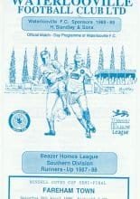 Waterlooville v Fareham Town  08-Apr-1989