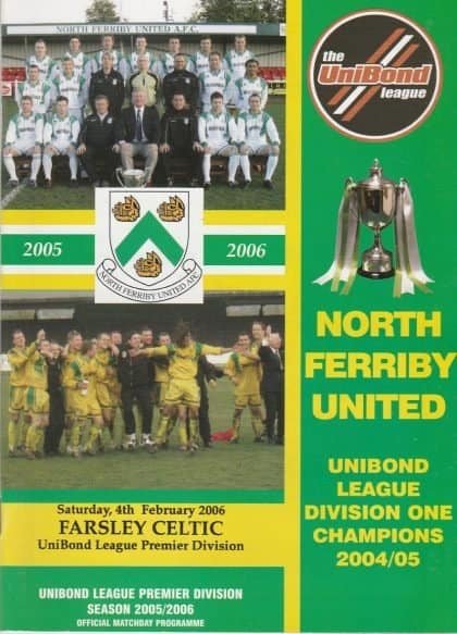 North Ferriby United v Farsley Celtic 04-Feb-2006