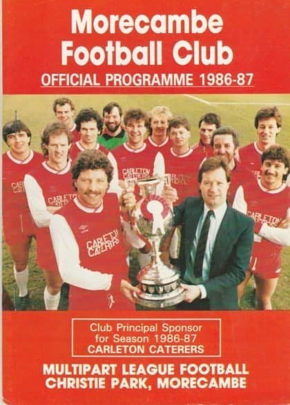 Morecambe v Gainsborough Trinity  14-Feb-1987