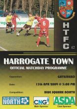 Harrogate Town v Gateshead   13-Apr-2009