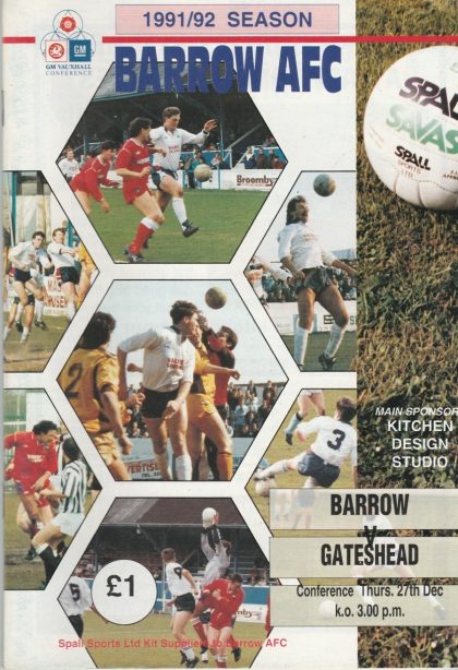 Barrow v Gateshead  27-Dec-1991