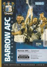 Barrow v Gateshead 04-Nov-2008