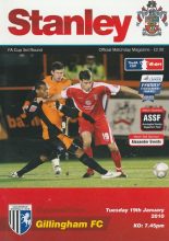 Accrington Stanley v Gillingham  19-Jan-2010