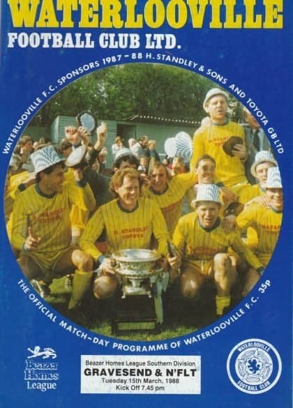 Waterlooville v Gravesend & Northfleet  15-Mar-1988