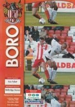 Stevenage Borough v Grays Athletic 26-Nov-2005
