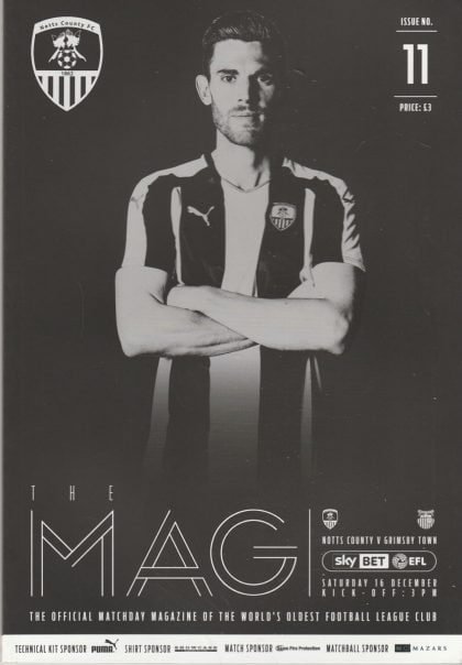 Notts County v Grimsby Town 16-Dec-2017