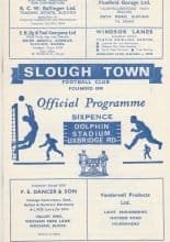 Slough Town v Harwich & Parkeston  01-Apr-1967