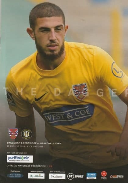 Dagenham & Redbridge v Harrogate Town  17-Aug-2019