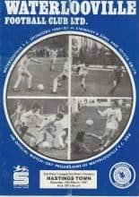 Waterlooville v Hastings Town  14-Mar-1987