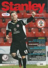 Accrington Stanley v Hereford United  22-Jan-2011