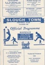 Slough Town v Hounslow Town 26-Nov-1966