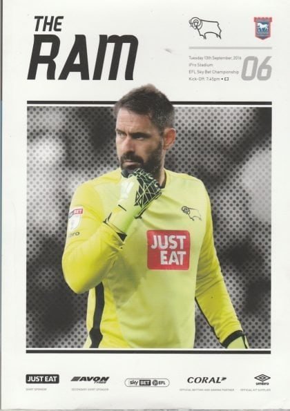 Derby County v Ipswich Town 13-Sep-2016