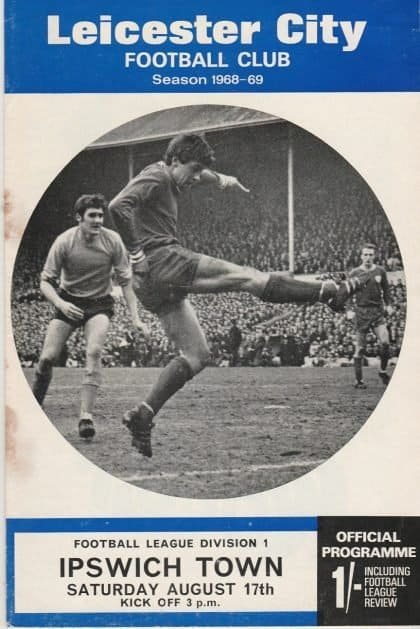 Leicester City v Ipswich Town 17-Aug-1968
