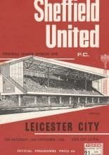 Sheffield United v Leicester City 26-Nov-1966