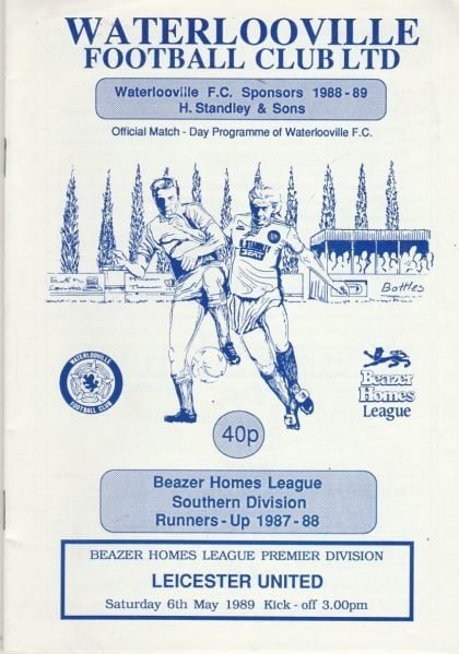Waterlooville v Leicester United  06-May-1989