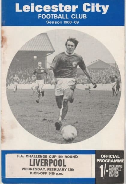 Leicester City v Liverpool 12-Feb-1969